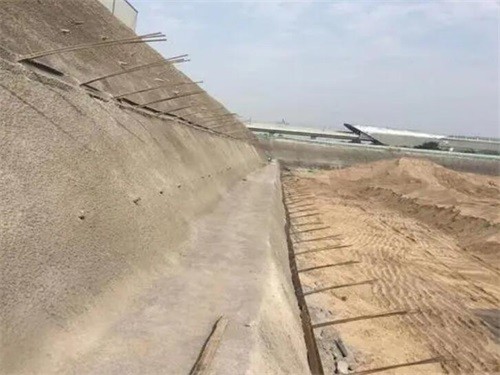 东阿河道边坡加固